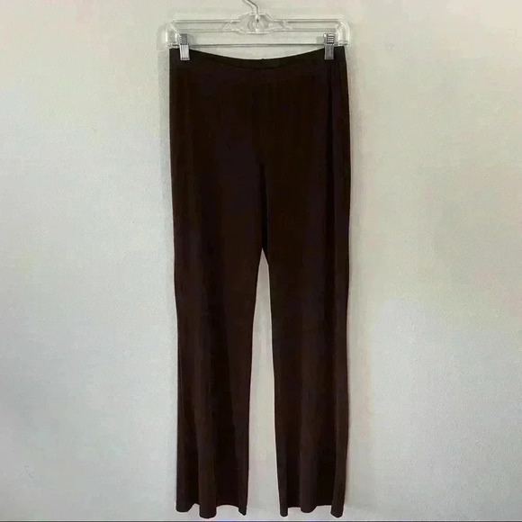 Baranda chocolate brown pull on pants - Picture 1 of 4
